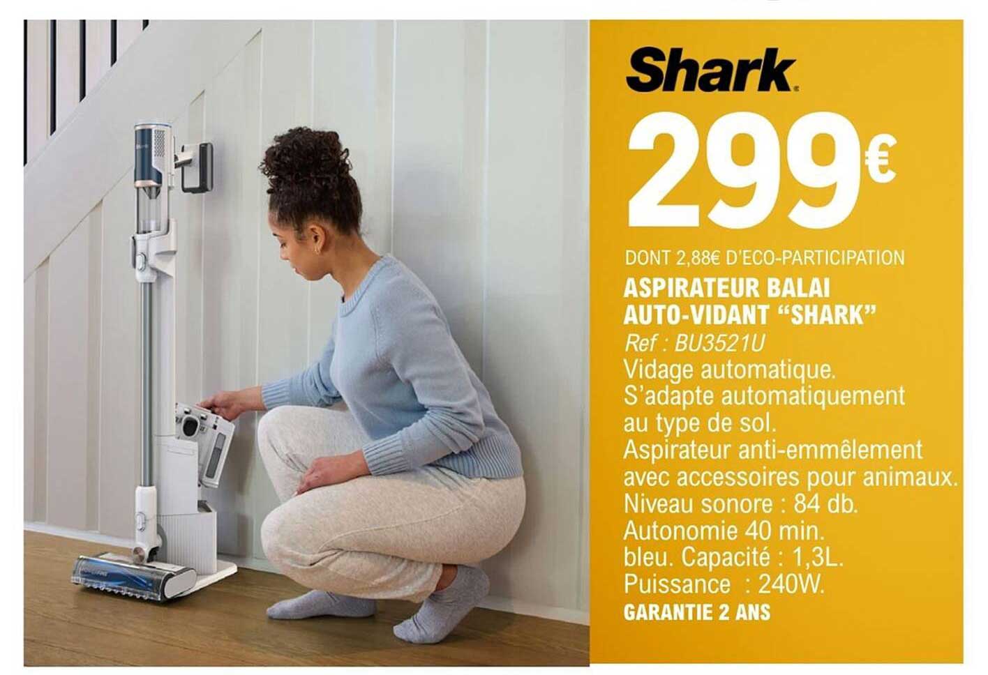 Shark Aspirateur Balai Auto-Vidant