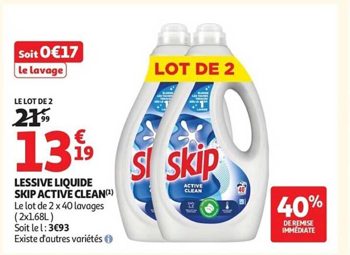 Skip Active Clean