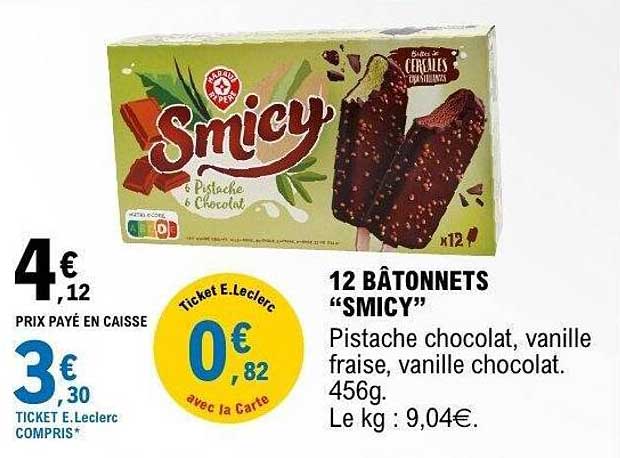 Smicy Pistache chocolat