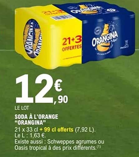 SODA À L'ORANGE "ORANGINA