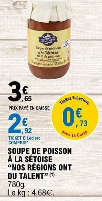 Soupe de poisson à la Sétoise