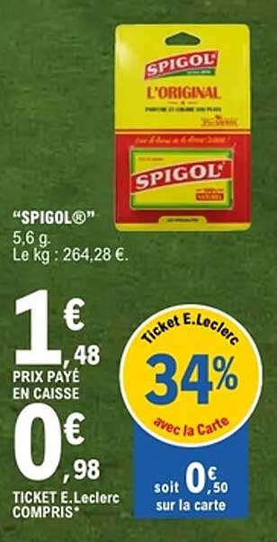 SPIGOL L'ORIGINAL