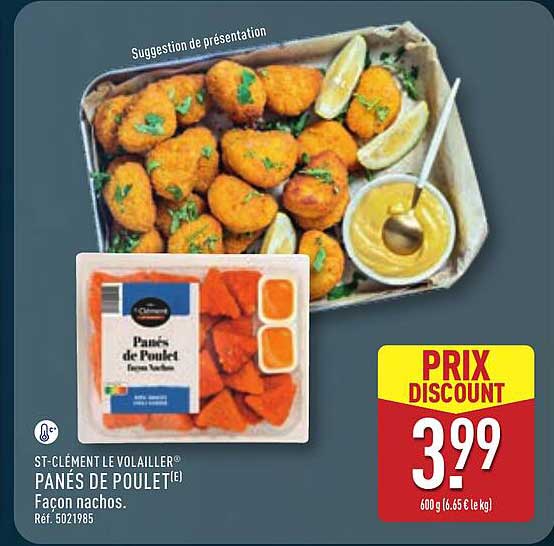 ST-CLÉMENT LE VOLAILLER Panés de Poulet