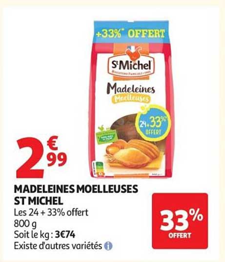 St Michel Madeleines