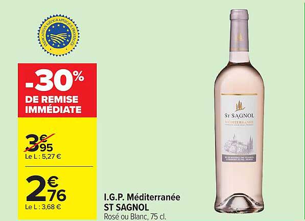 ST SAGNOL Rosé ou Blanc