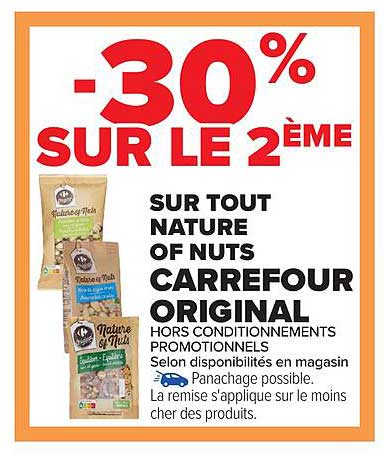 SUR TOUT NATURE OF NUTS CARREFOUR ORIGINAL
