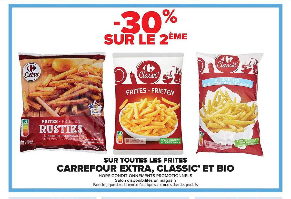 SUR TOUTES LES FRITES