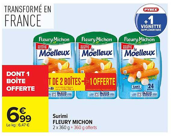 Surimi FLEURY MICHON