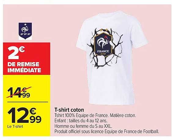 T-shirt coton