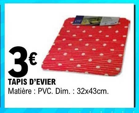TAPIS D’EVIER