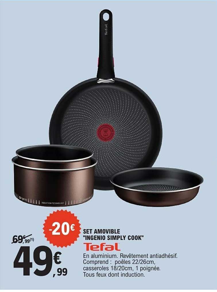 Tefal Ingenio Simply Cook
