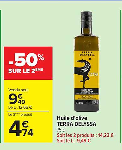 TERRA DELYSSA Huile d'olive