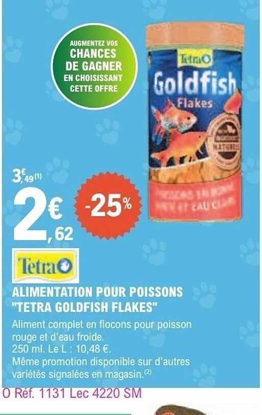 Tetra Goldfish Flakes