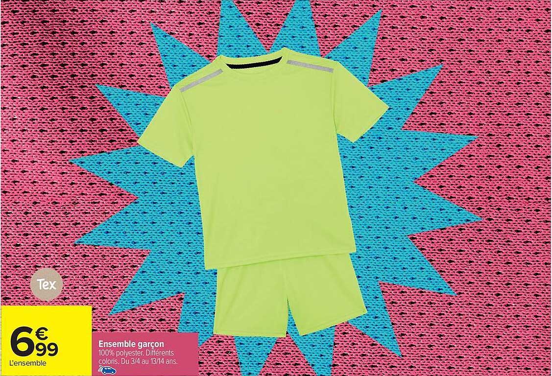Tex Ensemble garçon