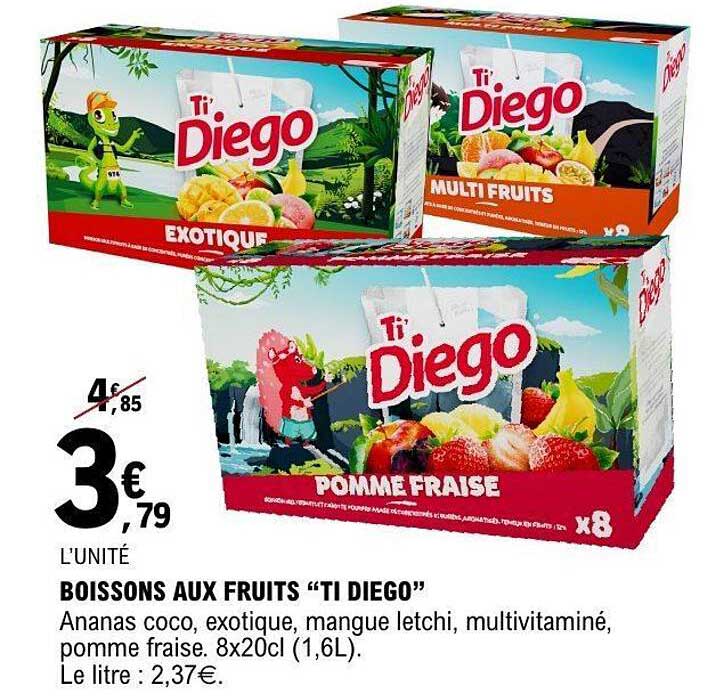 Ti Diego Pomme Fraise