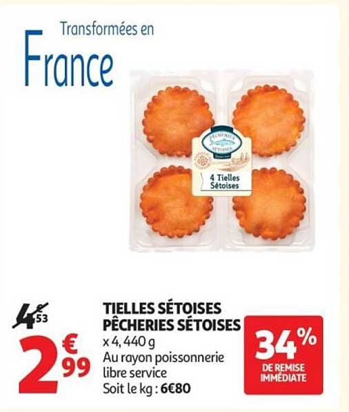 Tielles sétoises Pécheries sétoises