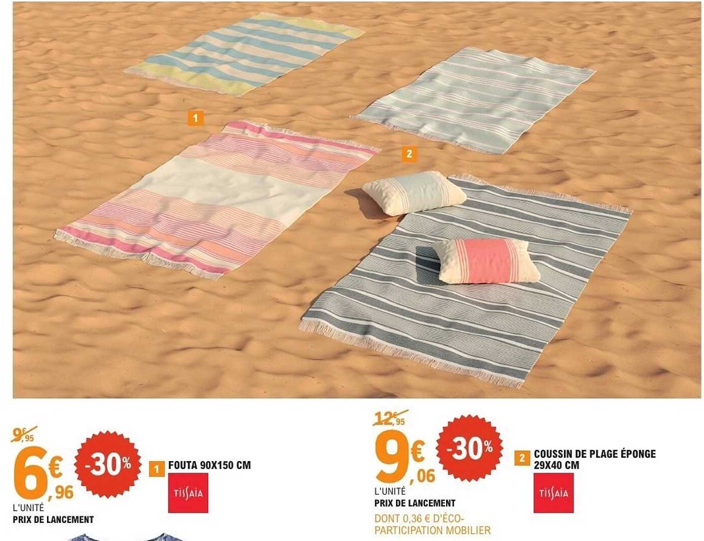 Tissaia FOUTA 90X150 CM