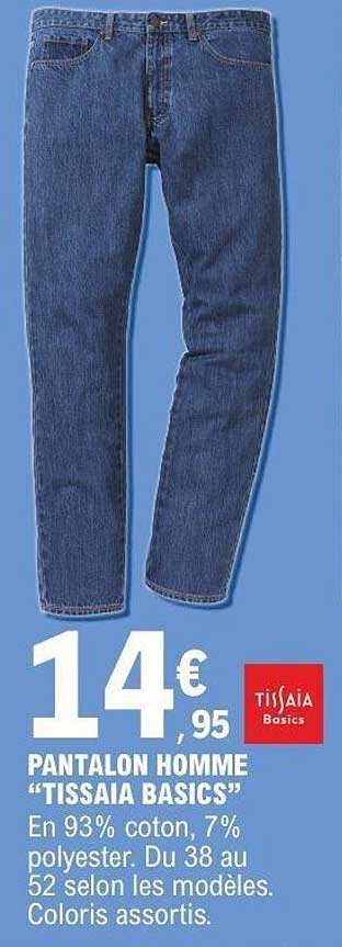 Tissia Basics PANTALON HOMME