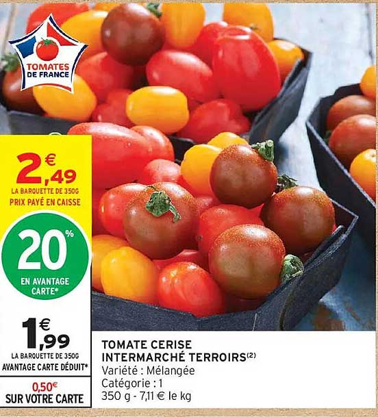TOMATE CERISE INTERMARCHÉ TERROIRS