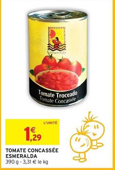 Tomate Concassée Esmeralda