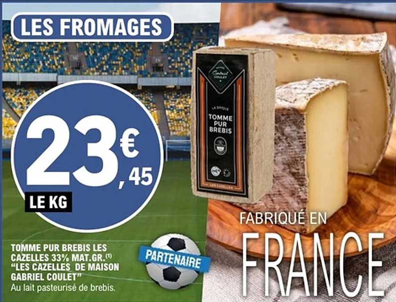TOMME PUR BREBIS LES CAZELLES