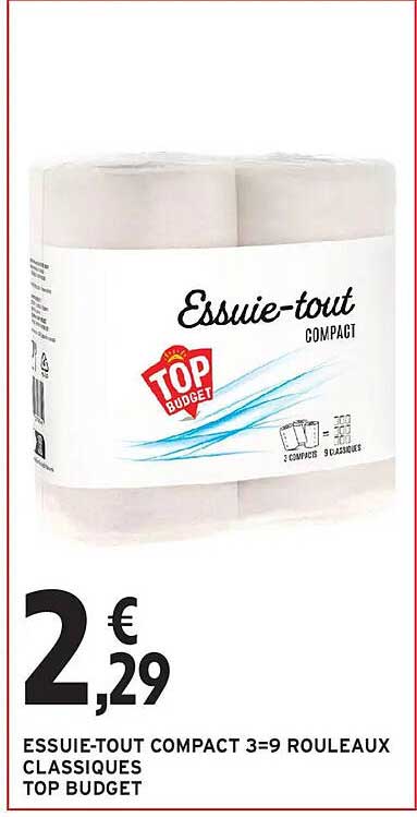 Top Budget Essuie-tout Compact