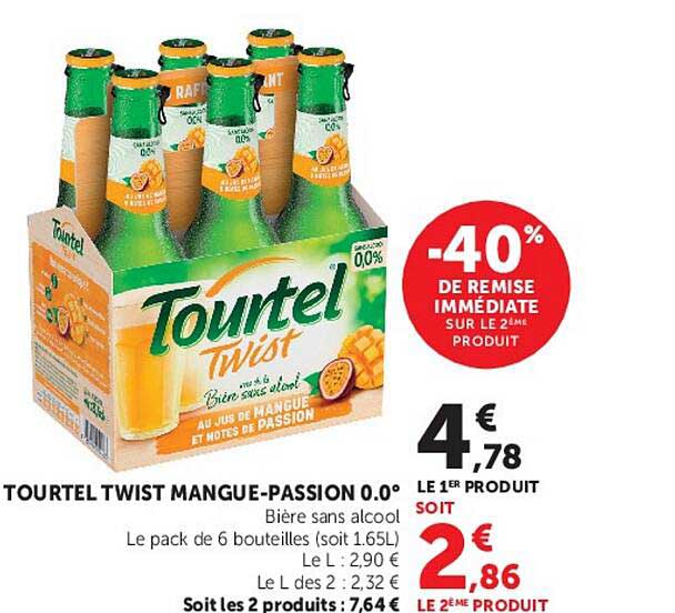 Tourtel Twist Mangue-Passion 0,0°