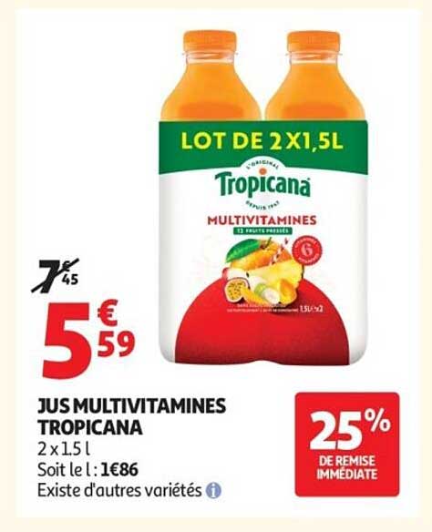 Tropicana Multivitamines