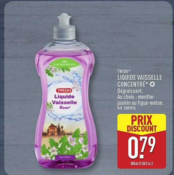 TWIDO Liquide Vaisselle Concentré