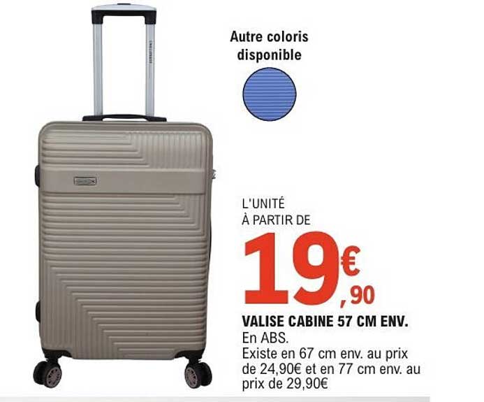 VALISE CABINE 57 CM ENV