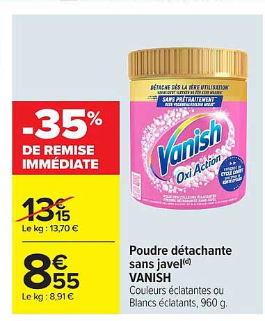 Vanish Oxi Action