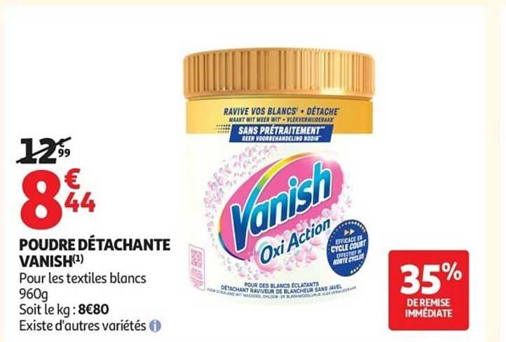 Vanish Oxi Action