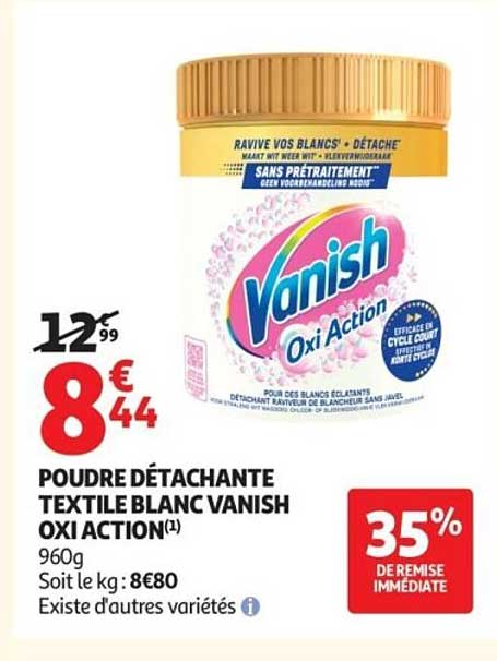 Vanish Oxi Action