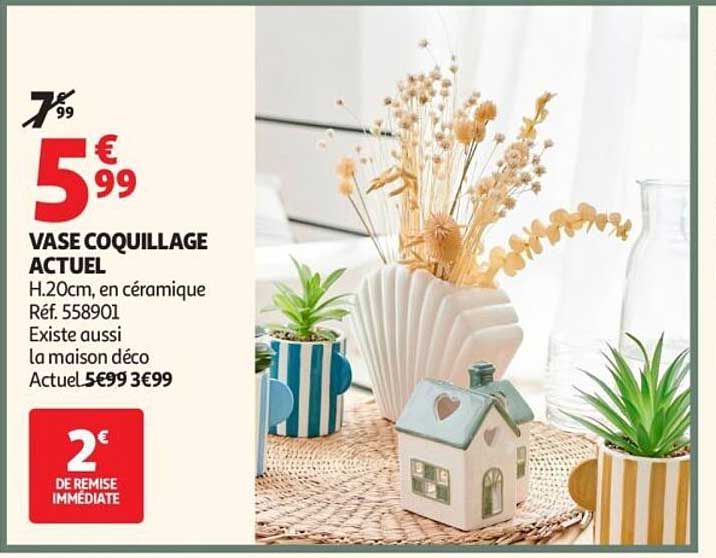 VASE COQUILLAGE ACTUEL