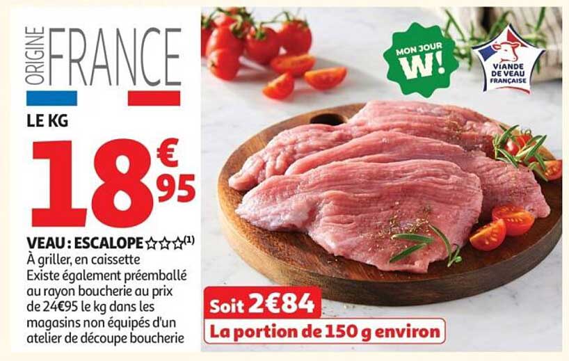 VEAU: ESCALOPE