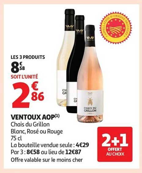 Ventoux AOP Chais du Grillon
