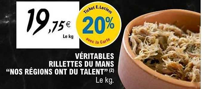 VÉRITABLES RILLETTES DU MANS