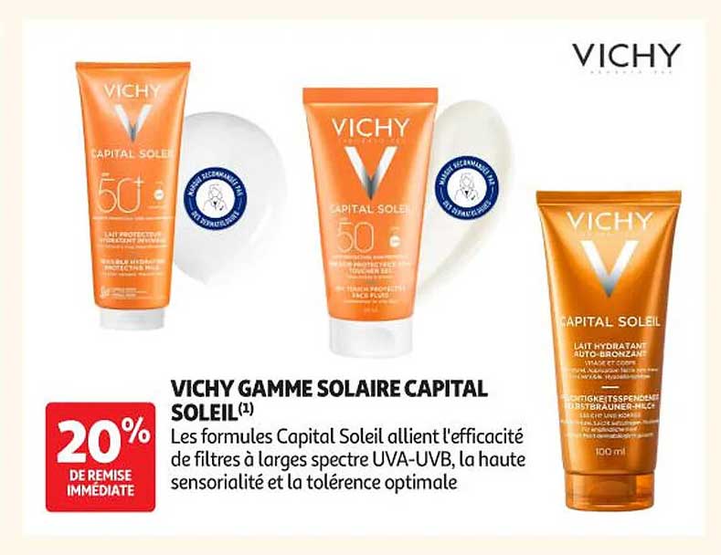 VICHY GAMME SOLAIRE CAPITAL SOLEIL