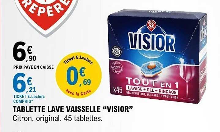 VISIOR TABLETTE LAVE VAISSELLE