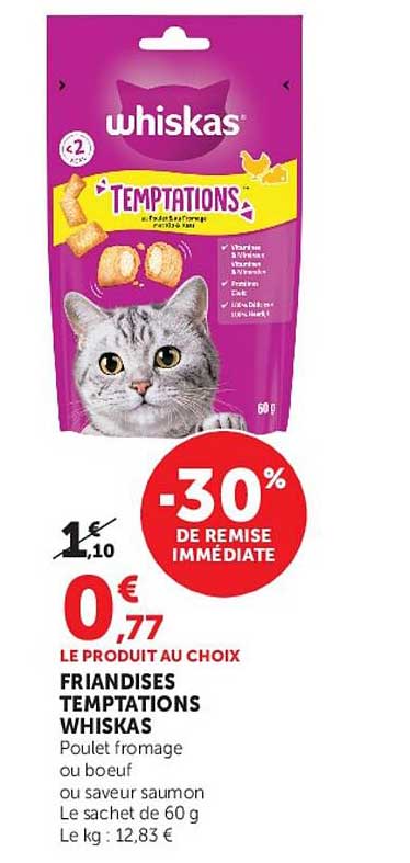 WHISKAS TEMPTATIONS