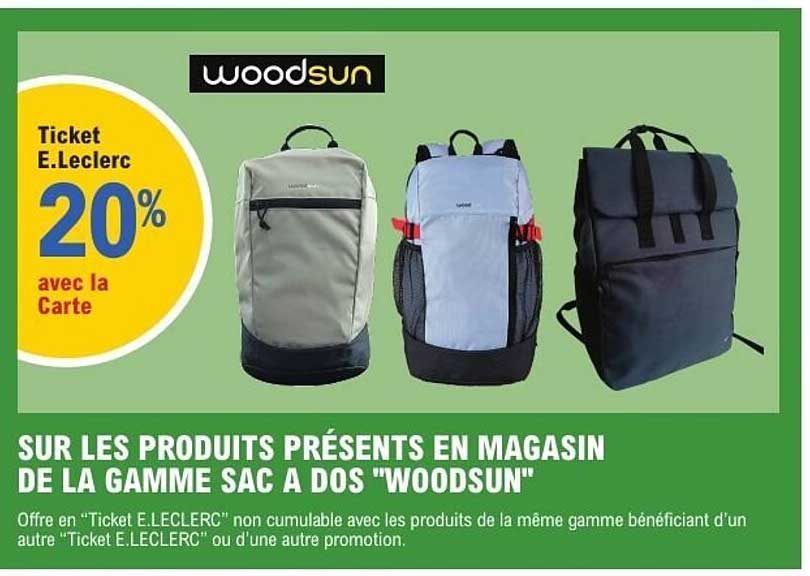 WOODSUN Sac à dos