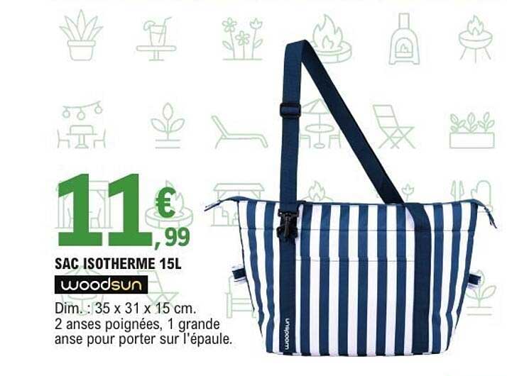 woodsun SAC ISOTHERME 15L