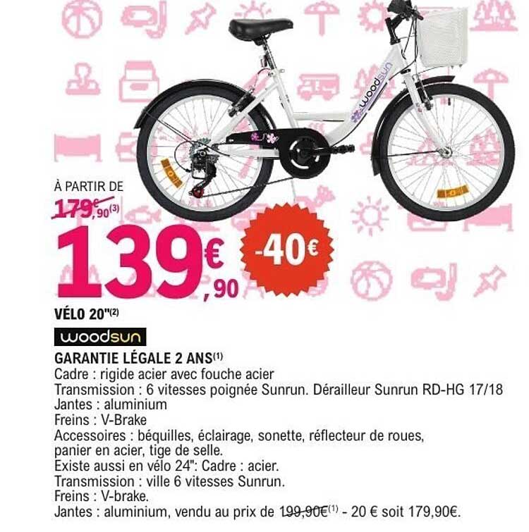 woodsun VÉLO 20