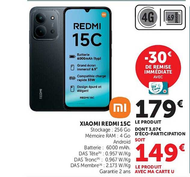 XIAOMI REDMI 15C