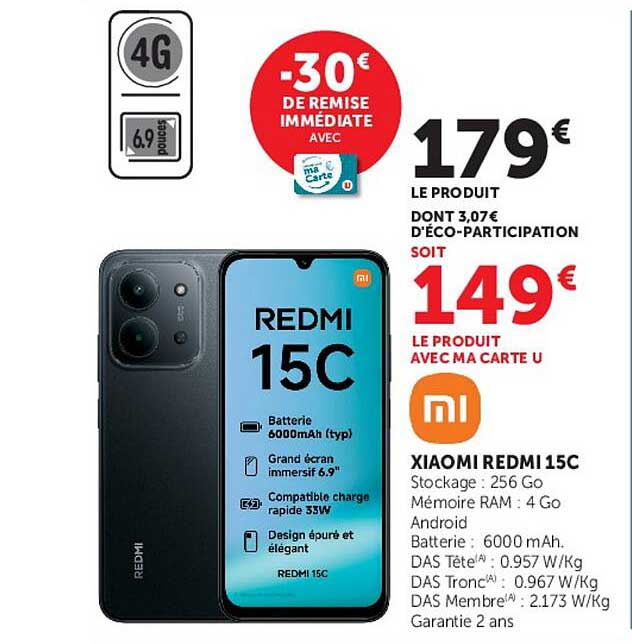 XIAOMI REDMI 15C