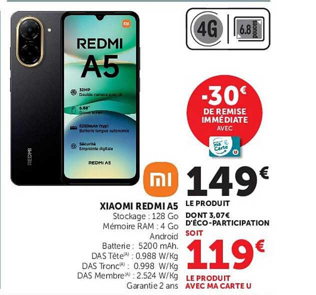 XIAOMI REDMI A5