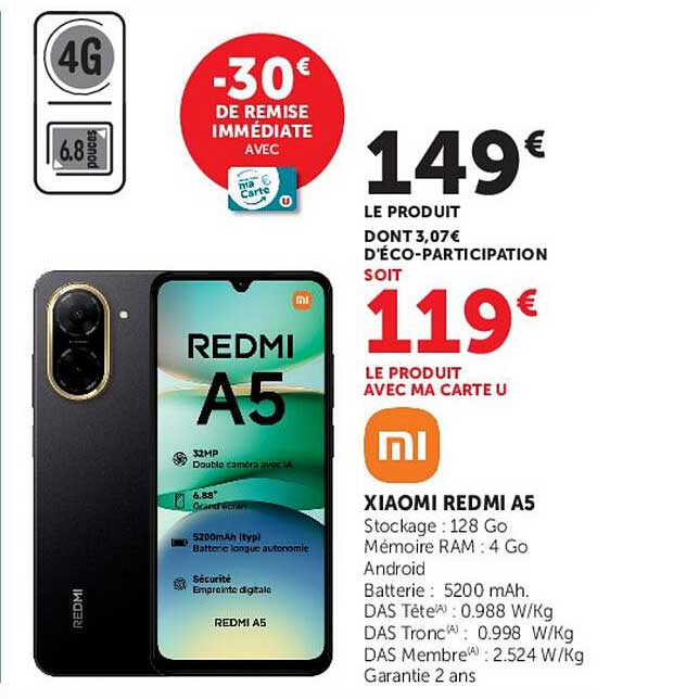XIAOMI REDMI A5