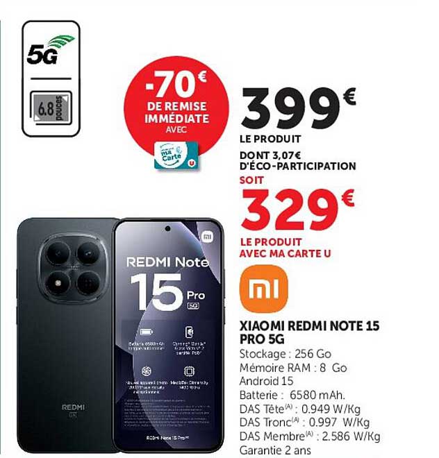 XIAOMI REDMI NOTE 15 PRO 5G