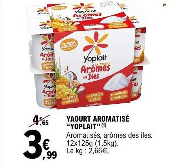 Yoplait Arômes des îles