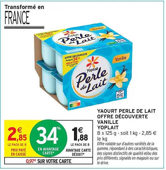 Yoplait Perle de Lait